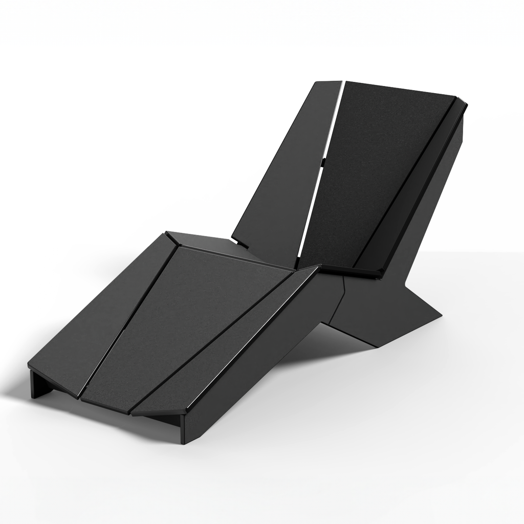 ORI Muskoka Chase Lounge Chair - Black