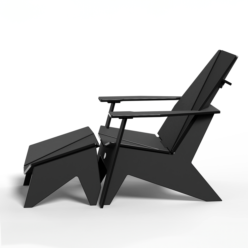 ORI Muskoka Ottoman - Black