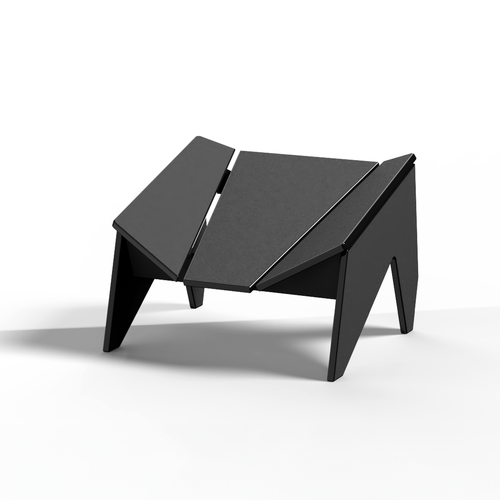 ORI Muskoka Ottoman - Black
