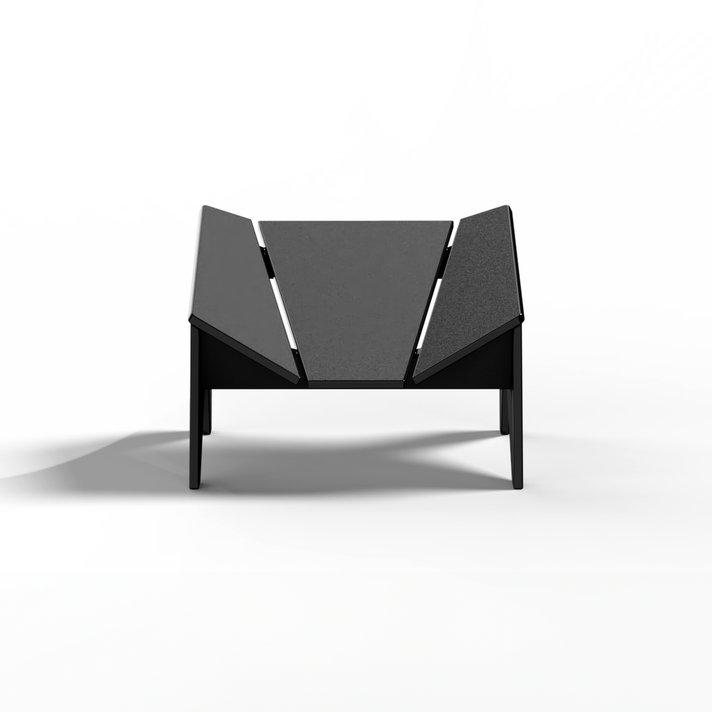 ORI Muskoka Ottoman - Black