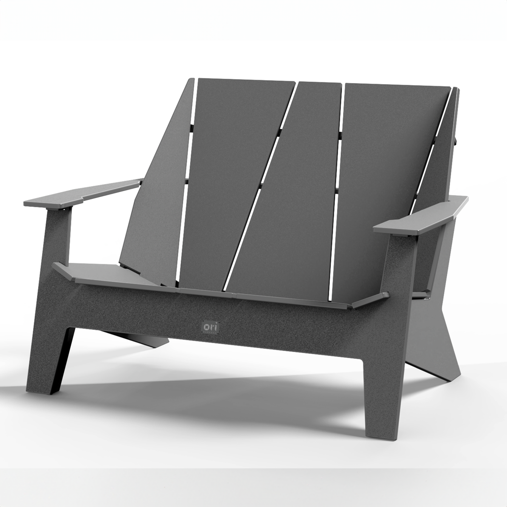 ORI Muskoka Loveseat - Carbon Gray