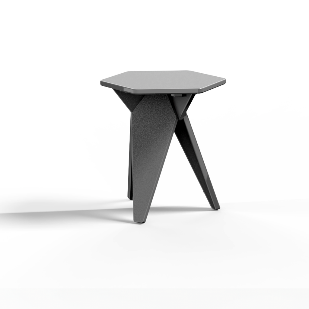 ORI Muskoka Side Table - Carbon Gray