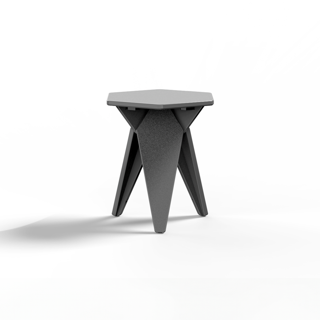 ORI Muskoka Side Table - Carbon Gray