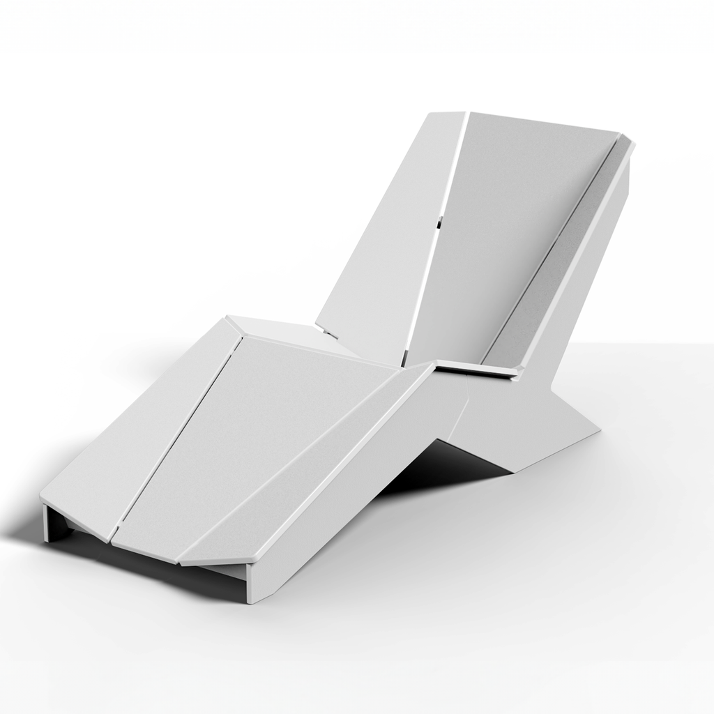 ORI Muskoka Chase Lounge Chair - Frost White