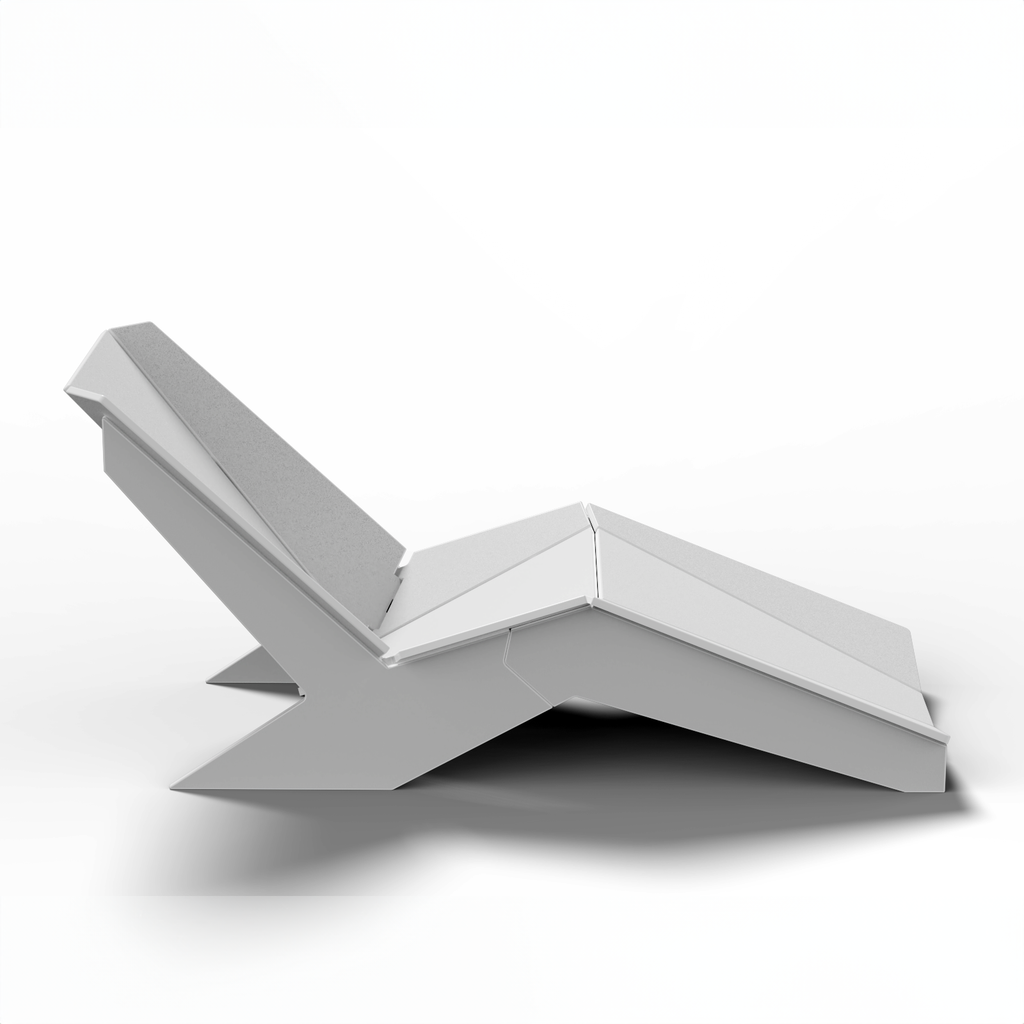 ORI Muskoka Chase Lounge Chair - Frost White