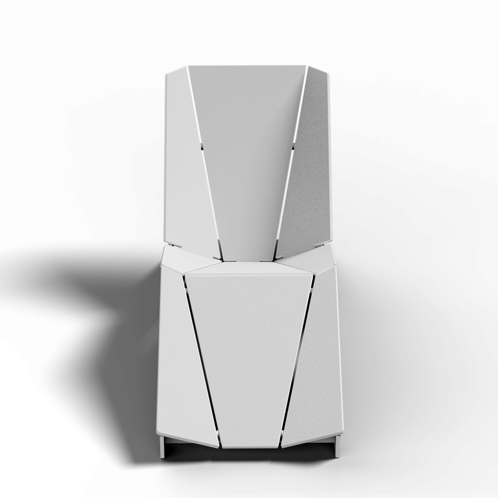 ORI Muskoka Chase Lounge Chair - Frost White