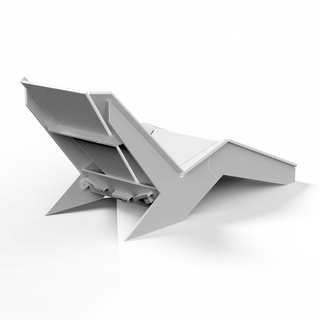 ORI Muskoka Chase Lounge Chair - Frost White