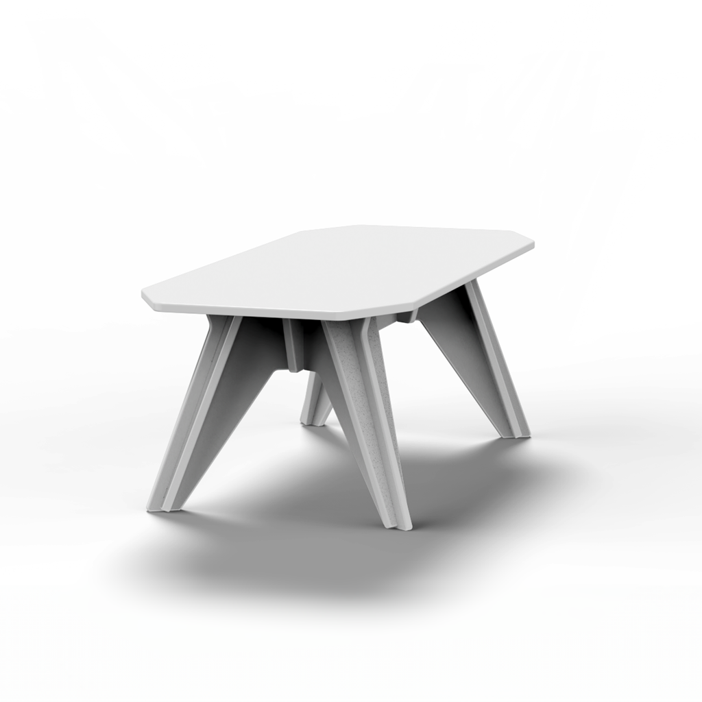 ORI Muskoka Coffee Table - Frost White