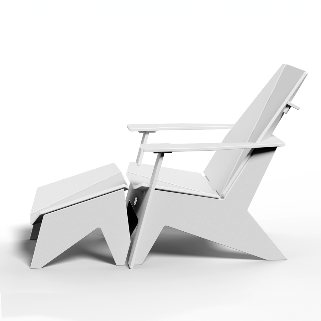 ORI Muskoka Ottoman - Frost White