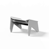 ORI Muskoka Ottoman - Frost White