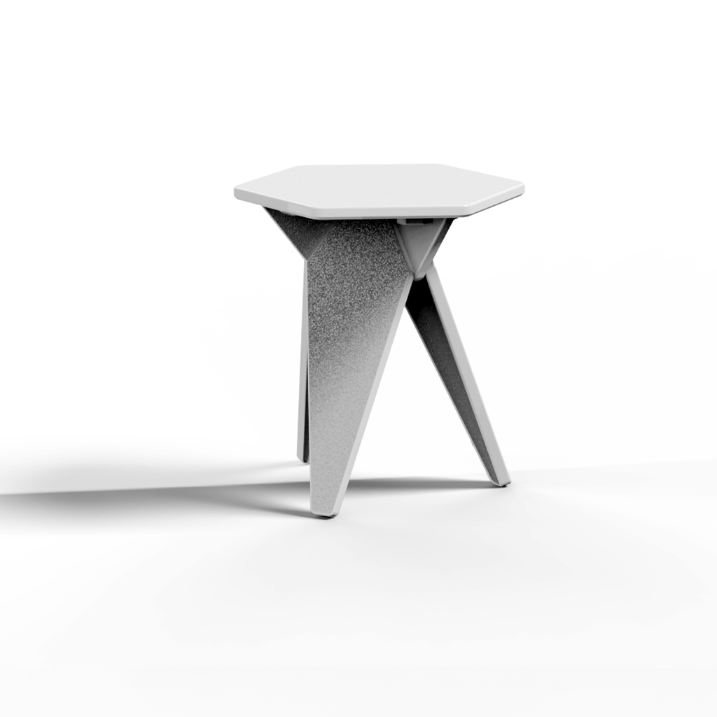 ORI Muskoka Side Table - Frost White
