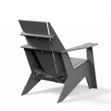 Adirondack Chairs with Side Table Bundle - Carbon Grey