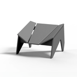 ORI Muskoka Ottoman - Carbon Gray