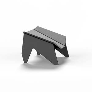 ORI Muskoka Ottoman - Carbon Gray