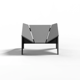 ORI Muskoka Ottoman - Carbon Gray